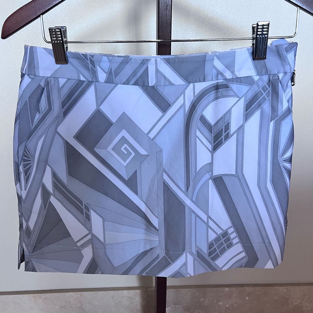 Polo Golf Ralph Lauren Geometric Gray Skort